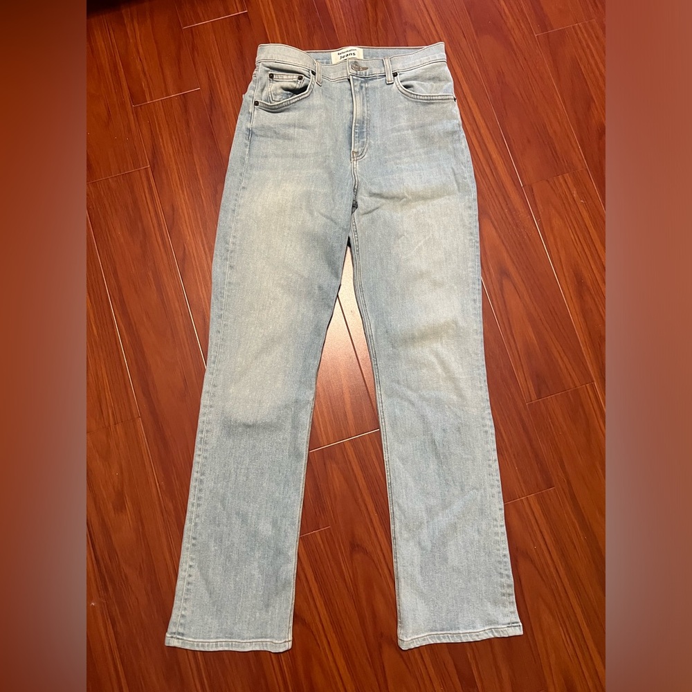 Reformation Roxy Jean Light Blue